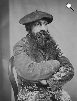 Auguste Rodin (1840-1917), francia szobrász (Fotó: Wikimédia)