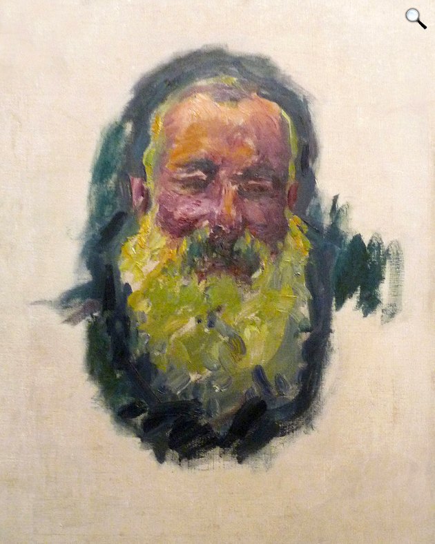 Claude Monet: Önarckép, 1917 (Fotó: Wikiméia)