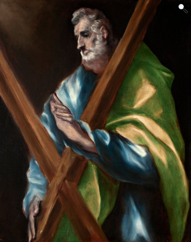 El Greco: Szent András apostol, 1610-1614 (Fotó: El Greco Museum)