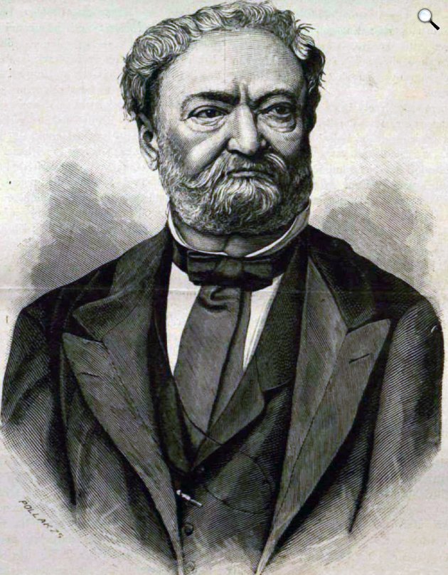 Pollack Zsigmond: Erkel Ferenc (1810-1893) zeneszerző, karnagy, zongoraművész (Fotó: OSZK)