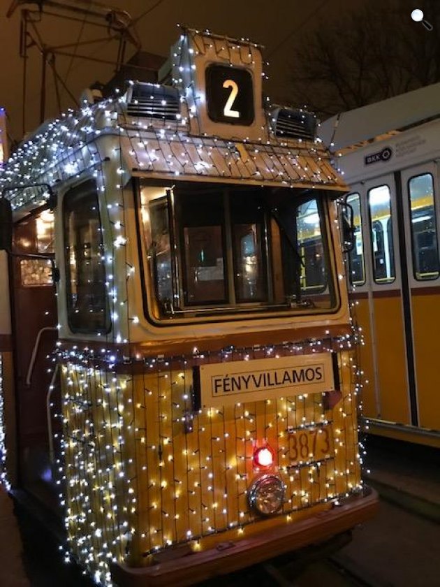Elindult a Fényvillamos, Budapest, 2020 (Fotó: BKV)