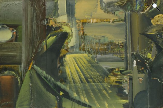 Kokas Ignác: Párbeszéd Ginzán, 1973 (Fotó: MNG)