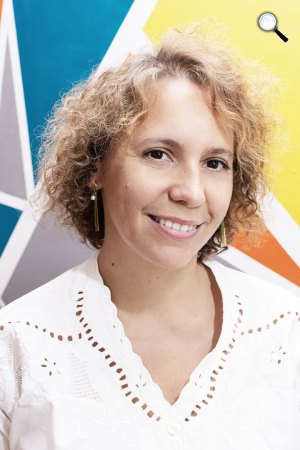  R. Csekeő Borbála, a Kék Vonal Alapítvány szakmai vezetője (Fotó: Forbes)