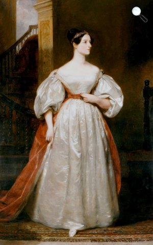 Margaret Sarah Carpenter: Augusta Ada Lovelace (1815-1852) angol matematikus, George Gordon Byron költő lánya (Fotó: Wikimédia)