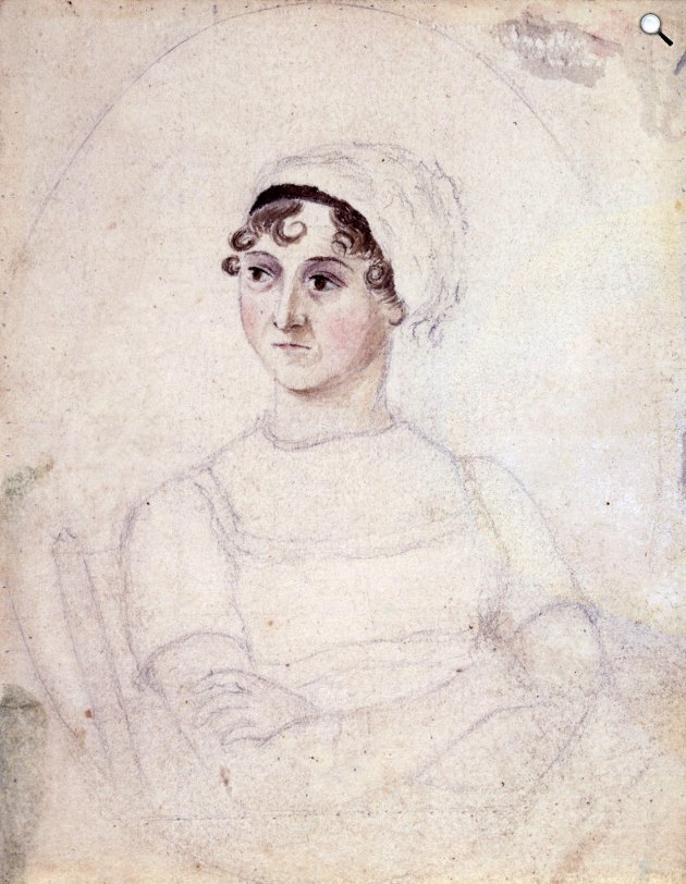 Cassandra Austen: JaneAusten portréja, 1810 körül (Fotó: janeausten.co.uk)
