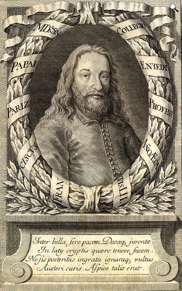 Pápai Páriz Ferenc (1649-1716) tanár, az orvoslás és a filozófia doktora (Fotó: OSZK)