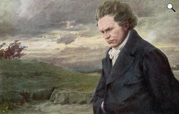 Ludwig van Beethoven (1770-1827) zeneszerző, a zenetörténet egyik legnagyobb alakja (Fotó: Wikimédia)