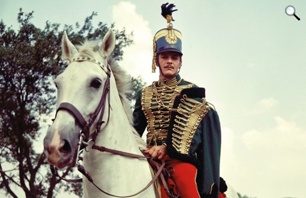 A kőszívű ember fiai - Baradlay Richárd szerepében Mécs Károly, Rendezte: Várkonyi Zoltán, 1965 (Fotó: filmarchiv.hu)