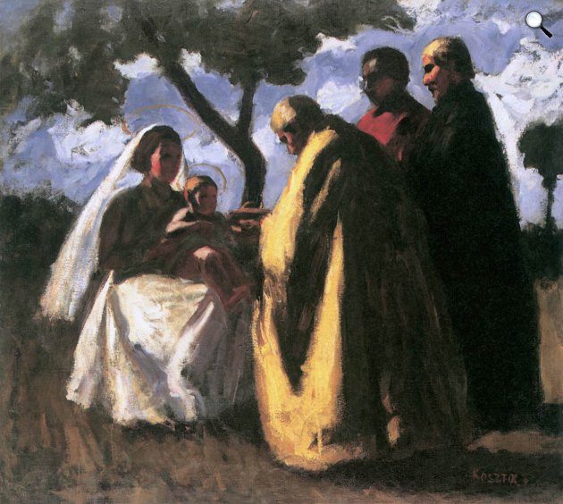 Koszta József: Háromkirályok, 1906-1907 (Fotó: MNG)