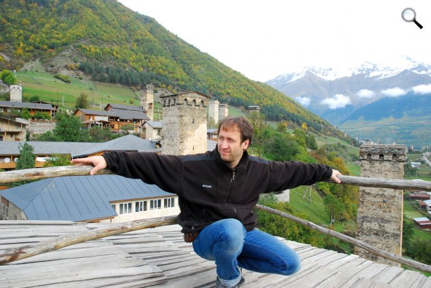 Prof. dr. Nagy Zoltán, a pécsi Néprajz és Kulturális Antropológia Tanszék vezetője terepkutatáson Szibériában (Fotó: PTE BTK)