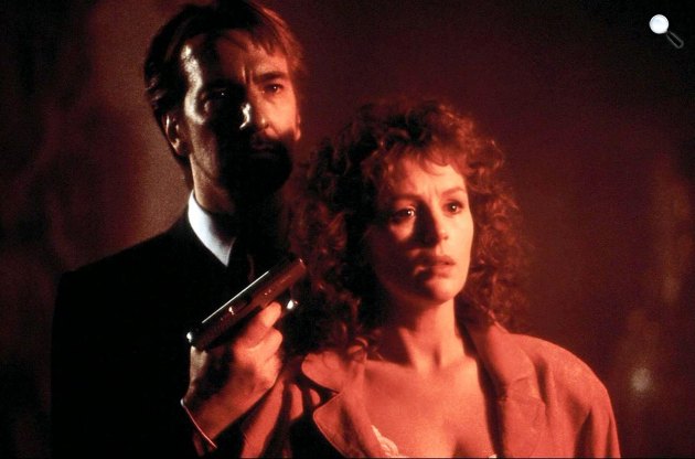 Die Hard - Drágán add az életed! - Alan Rickman és Bonnie Bedelia,1988 (Fotó: listal.com)