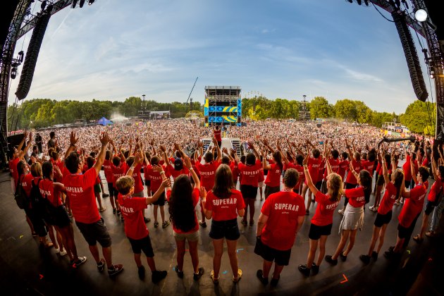 A Superar Magyarország egy zenepedagógiai program - gyerekek a Szigeten (Fotó: Mudra László/Rockstar Photographers)