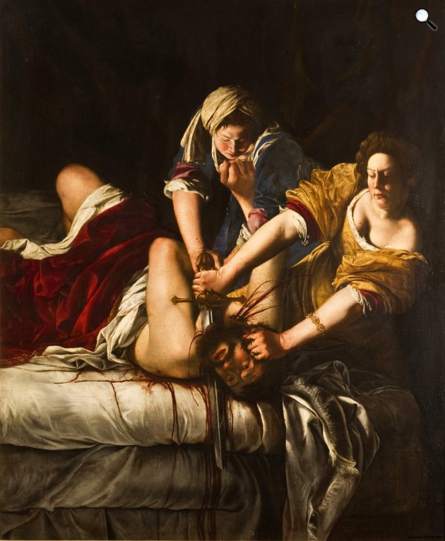 Artemisia Gentileschi (1593-1654): Judit és Holofernész, 1638-39 (Fotó: Uffizi Képtár/Wikimédia)