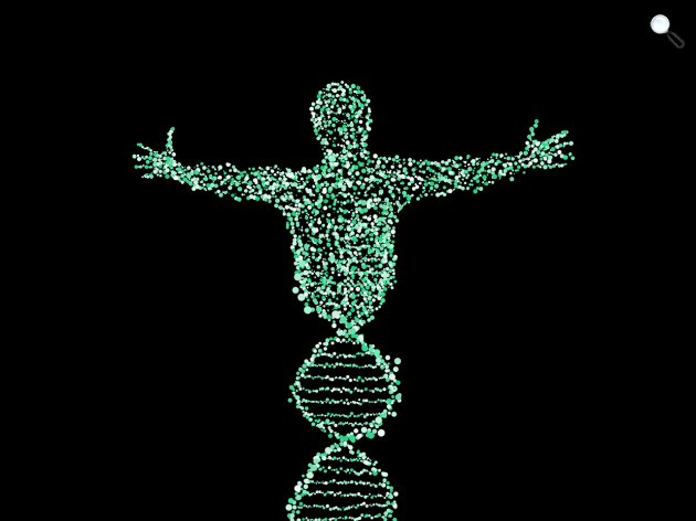 Az öregedés nagy rejtélye az evolúciónak - DNS-spirál illusztráció (Fotó: Pixabay)