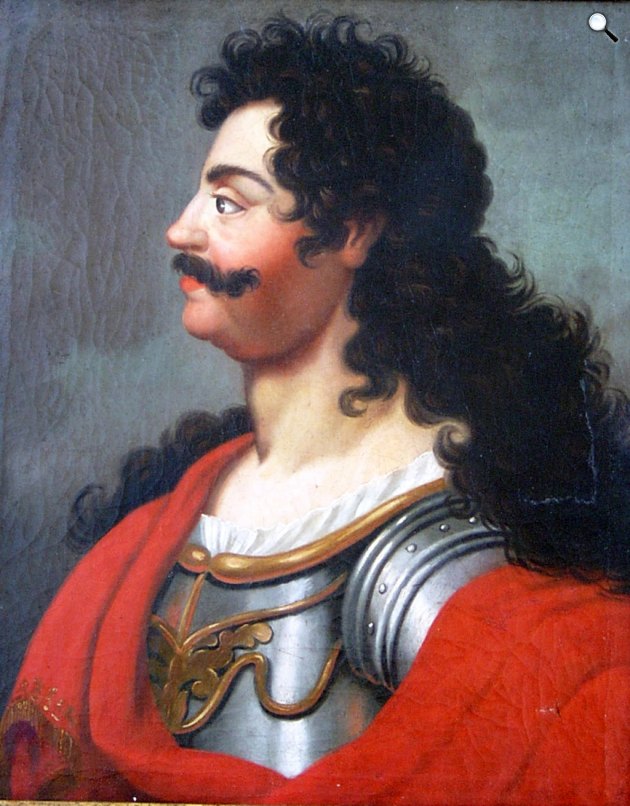 Tobias Kärgling: II. Rákóczi Ferenc (1676-1735) erdélyi fejedelem arcképe, 1812