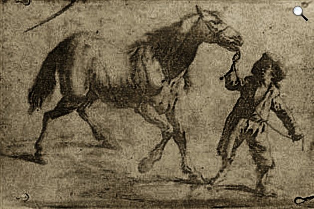 A három legkorábbi ismert fényképes műtárgy egyike, amelyet Nicéphore Niépce készített 1825-ben (Fotó: Bibliothèque nationale de France/Wikimédia)