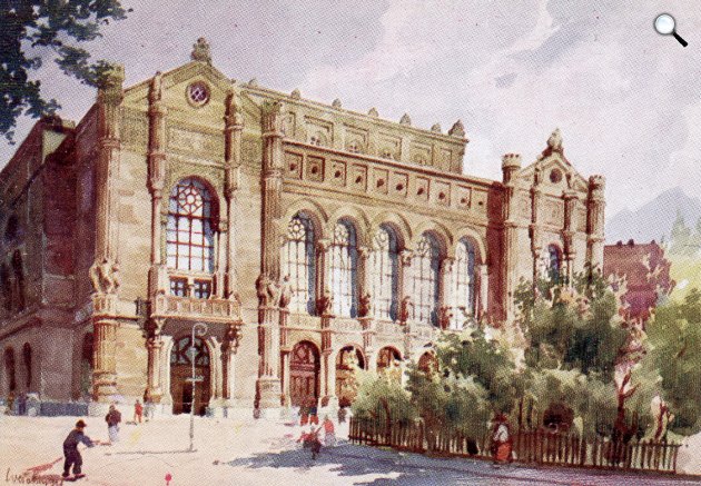 Vigadó tér, a Pesti Vigadó épülete, Budapest (Fotó: vigado.hu)