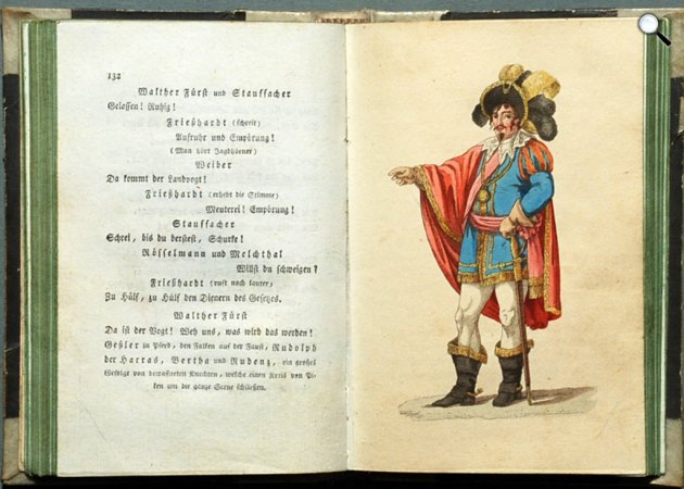 Friedrich Schiller: Tell Vilmos, első kiadás, 1804 (Fotó: Wikimédia)