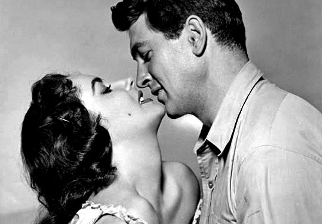 Az óriás forgatásán - Elizabeth Taylor és Rock Hudson, 1956 (Fotó: Wikimedia/Frank Driggs Collection/Warner Brothers)