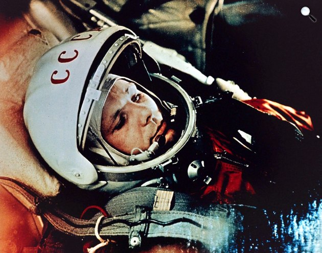 1961-ben Jurij Gagarin személyében szovjet állampolgár járt először a kozmoszban, 1961 (Fotó: Wikimédia)