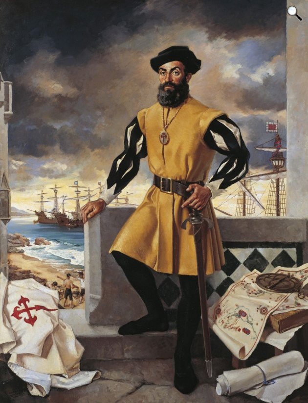 Ferdinand Magellán (1840-1521) portugál felfedező, a Csendes-óceán névadója (Fotó: Wikimédia)