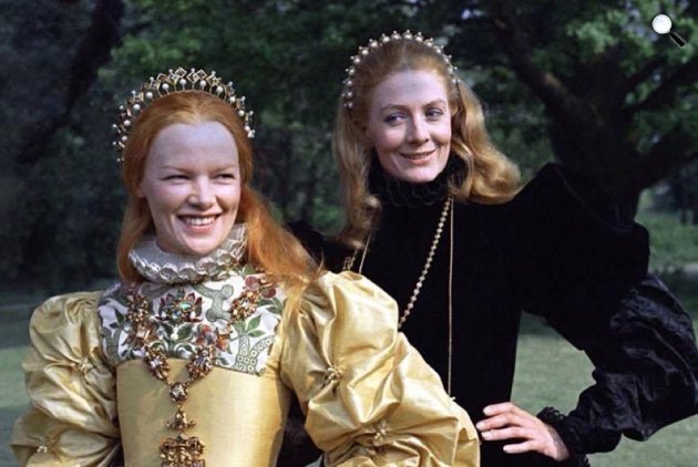 Mária, a skótok királynője - Vanessa Redgrave és Glenda Jackson, 1971 (Fotó: Twitter)