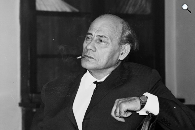 Tamási Áron (1897-1966) író, 1963 (Fotó: Fortepan/Hunyady József)