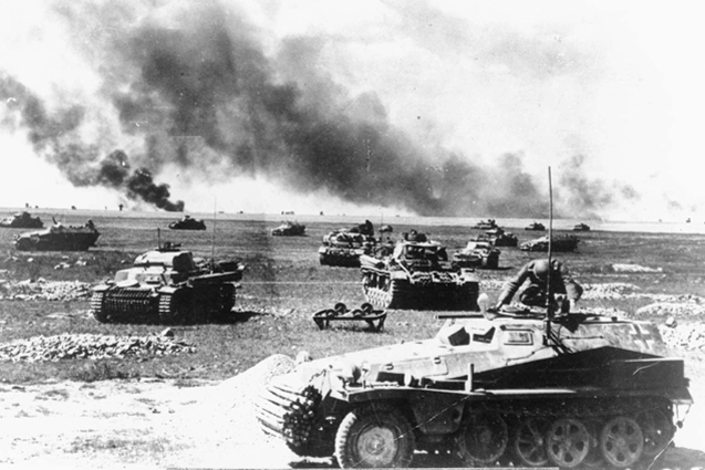 A náci Németország 1941. június 22-én hadüzenet nélkül megtámadta a Szovjetuniót (Fotó: Berlini Német Történeti Múzeum)