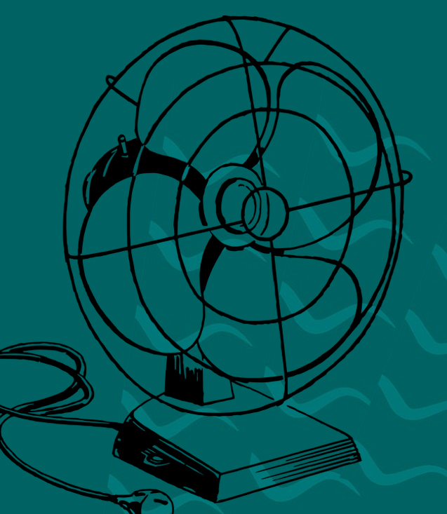 Léghűtés, légkondicionálás, ventilátorral (Fotó: Pixabay)