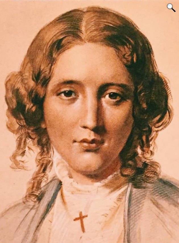 Francis Holl: Harriet Beecher Stowe (1811-1896) amerikai író, abolicionista, a Tamás bátya kunyhója című regény szerzője (Fotó: @HarrietBeecherStowe/Facebook)