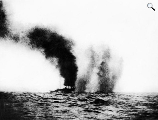 Jütlandi csata (skagerraki csata) - A dániai Jütland-félsziget közelében 1916-ban összesen 254 hadihajót vonult fel, 1916 (Fotó: Wikimédia)