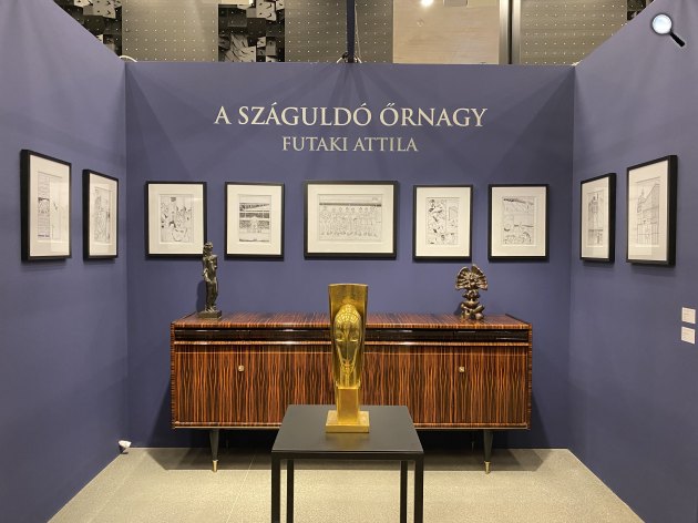 KMFA Galéria kiállítása, Futaki Attila - Puskás 10 - Art and Antique (Fotó: KMFA)