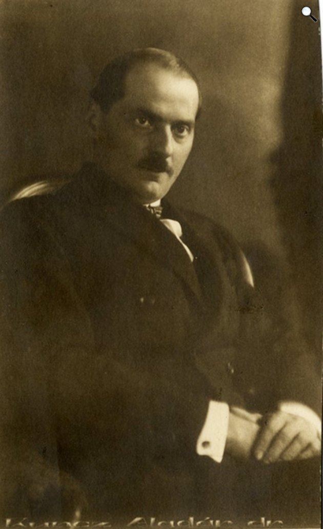 Kuncz Aladár (1885-1931) író, szerkesztő (Fotó: MNM)