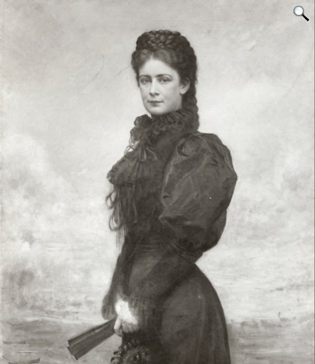 Erzsébet (Sisi) (1837-1898) osztrák császárné és magyar királyné (Fotó: MNM)