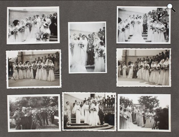 Apponyi Geraldine (1915-2002) Albánia királynéja és királynéja és I. Zogu (1895-1961) Albánia kriálya (Fotó: dr. Hunyor Imre fotóalbuma/MNM)