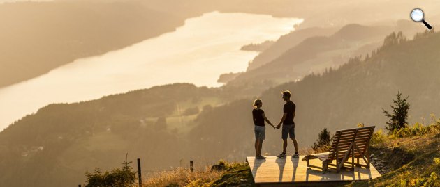 A festői Millstatti-tó a Via Paradiso túraútvonalán, Karintia, Ausztria (Fotó: Gert Perauer)