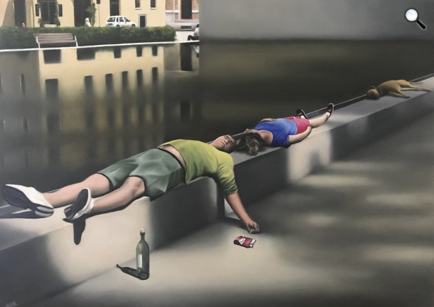 Mike Wallace: A Rákóczi tér nyáron (Fotó: Mike Wallace)