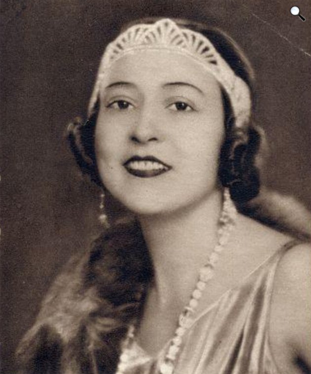 Makay Margit (1891-1989) színésznő fiatalkori portréja (Fotó: 	Savaria Múzeum/MaNDA)
