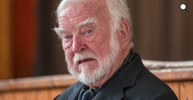Csíkszentmihályi Mihály (1935-2021) magyar-amerikai Széchenyi-díjas és Prima Primissima díjas pszichológus, az MTA külső tagja, a flow-elmélet atyja, 2018 (Fotó: MTI/Veres Nándor)