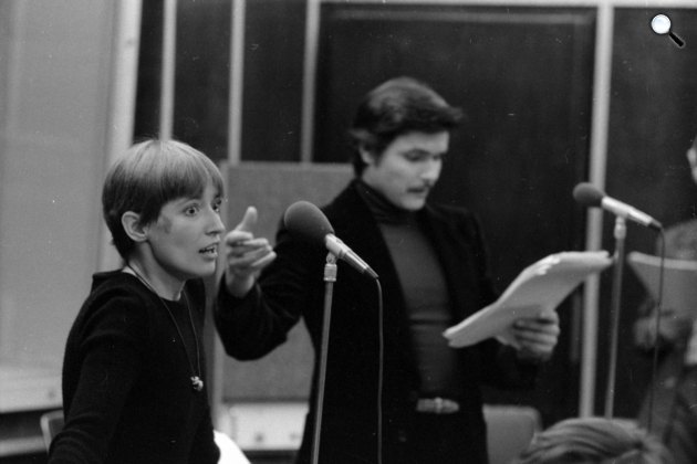 Kútvölgyi Erzsébet és Oszter Sándor színművészek, 1976 (Fotó: Fortepan/Szalay Zoltán)