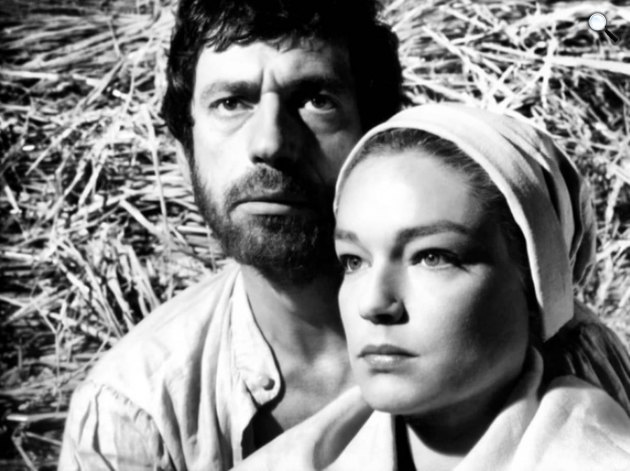 Salemi boszorkányok - Yves Montand és Simone Signoret, 1957 (Fotó: listal.com)