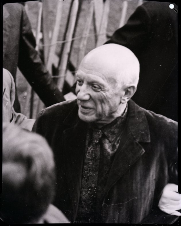 Pablo Picasso (1881-1973) festő, grafikus, szobrász, Milánó, 1953 (Fotó: Paolo Monti/BEIC/europeana.eu)