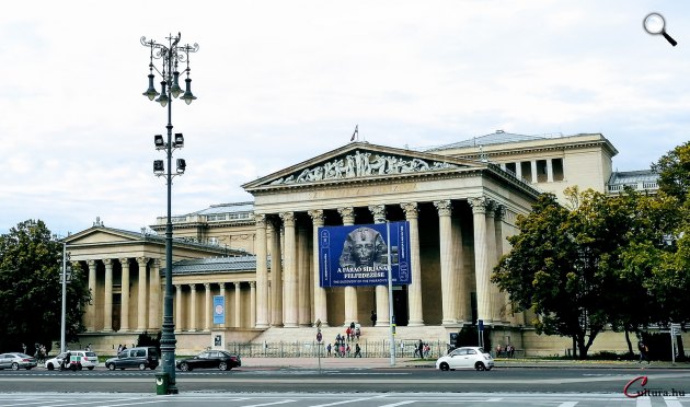 Szépművészeti Múzeum épületegyüttese a Hősök tere mellett, Budapest (Fotó: Cultura.hu/Kibelbeck Mara)