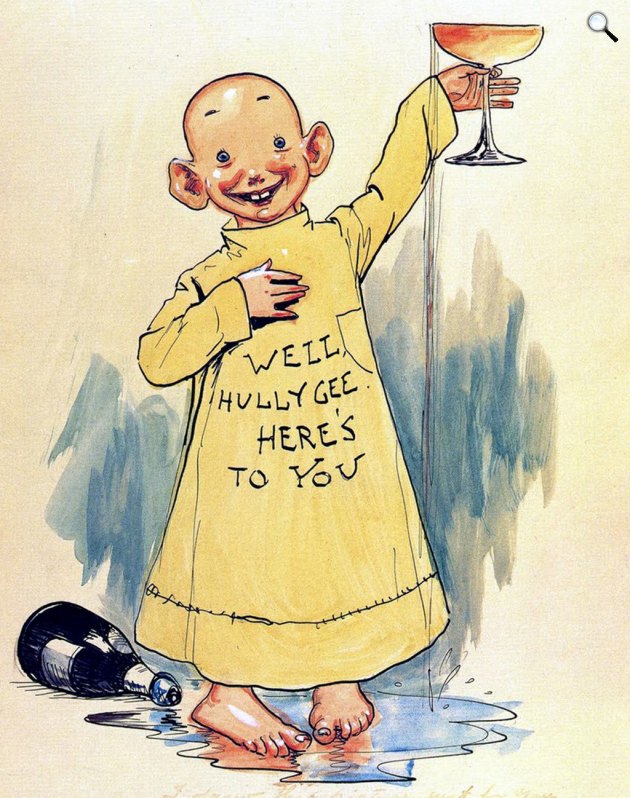 Richard Felton Outcault: Yellow Kid, képregény, 1897 (Fotó: cartoons.osu.edu)