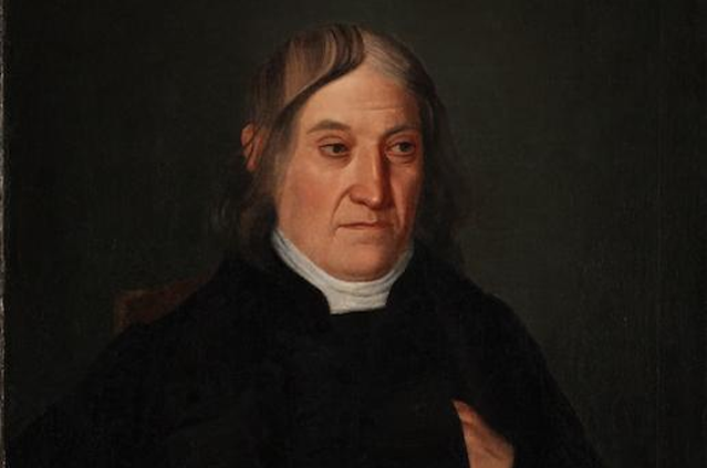 Ismeretlen festő: Bolyai Farkas (1775-1856) matematikus, csillagász, életrajz- és drámaíró, részlet (Fotó: MNM/europeanan.eu)