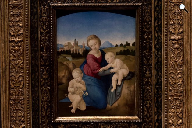 Raffaello Santi: Esterházy Madonna, 1508 (Fotó: Szépművészeti Múzeum/Pannonia-Entertainment)