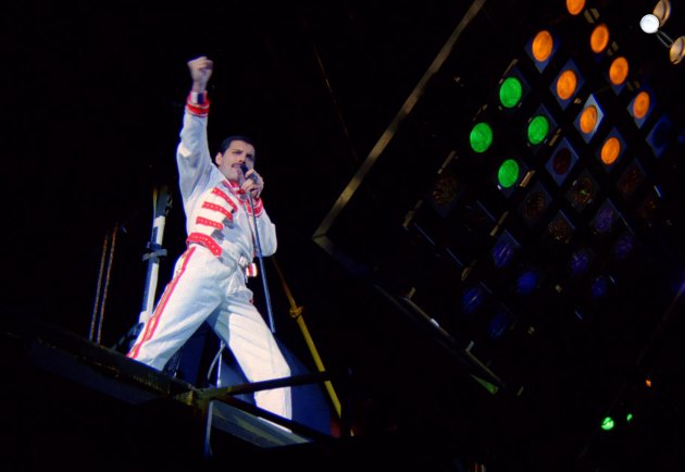 Varázslat – a Queen Budapesten - Freddie Mercury, 1986 (Fotó: Spektrum)
