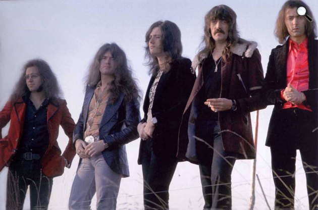 Deep Purple: Live in California - Ritchie Blackmore, David Coverdale, Glenn Hughes, Jon Lord és Ian Paice, 1974 (Fotó: IMDB)