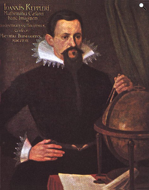 Johannes Kepler (1571-1630) matematikus, csillagász (Fotó: Wikipédia)