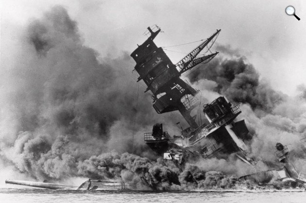 Japán támadást intézett a Pearl Harbor-i amerikai támaszpont ellen 1941. december 7-én (Fotó: Wikimédia)